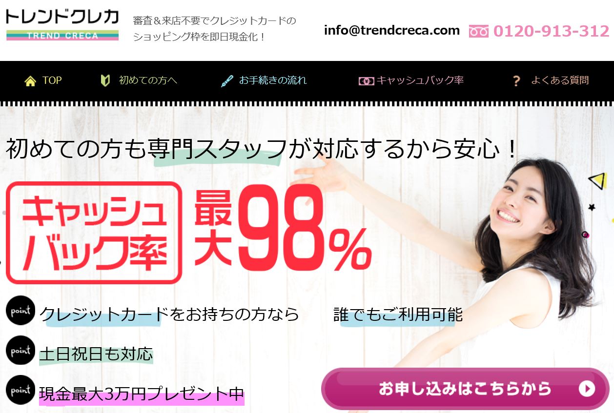 トレンドクレカ